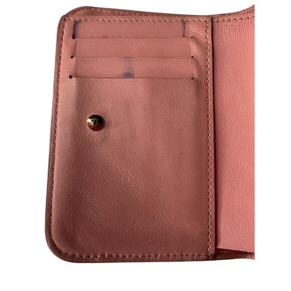 284. LOUIS VUITTON New Wave Love Lock Compact Zip Wallet - Picture 5 of 5